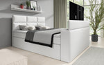 Lade das Bild in den Galerie-Viewer, Carre Boxspringbett: Integrierter TV-Lift, USB-Ladefunktion, Geräumiger Stauraum