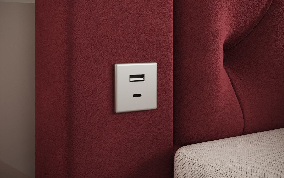 Divaneo Luxus Boxspringbett: Integrierter TV-Lift, Stauraum, Optimaler Schlafkomfort