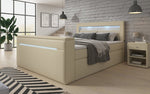 Lade das Bild in den Galerie-Viewer, Exklusives Reposito Boxspringbett: TV-Lift, USB, LED & Integrierter Stauraum