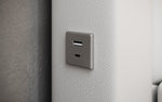 Lade das Bild in den Galerie-Viewer, Luxus Boxspringbett Tesero mit Integriertem Stauraum, USB-Ladeanschlüssen und RGB-LED-Beleuchtung