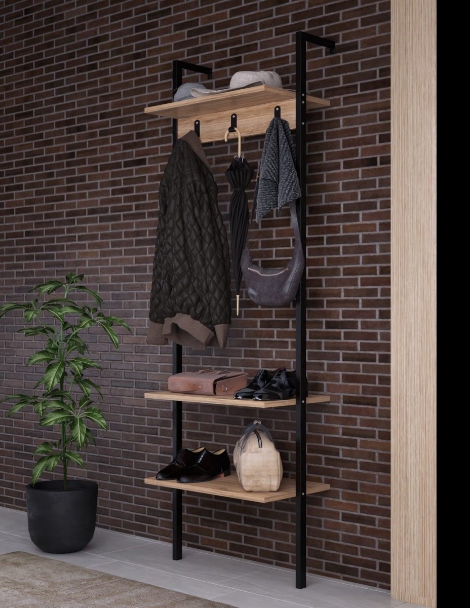 Elegante Fiona Designer Garderobe: Stilvolle Flur-Organisation, Hochwertige Materialien, Modernes Design