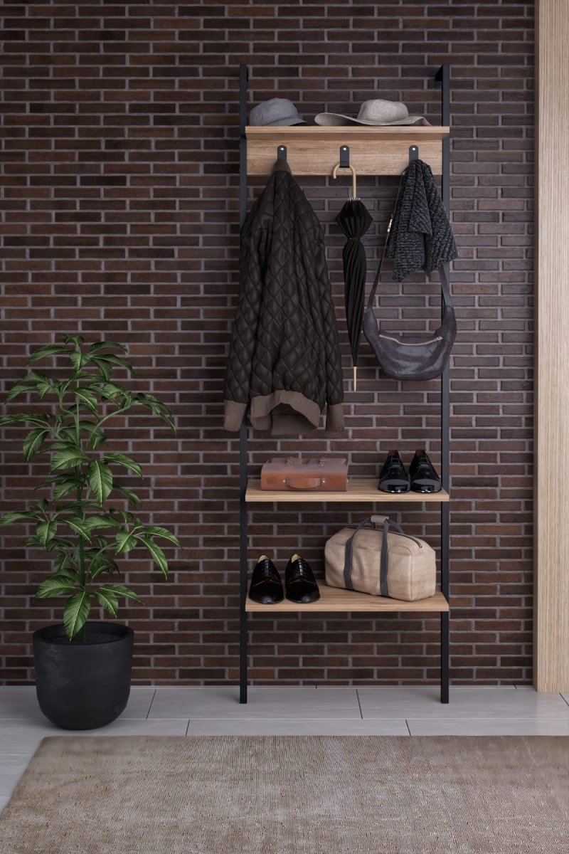 Elegante Fiona Designer Garderobe: Stilvolle Flur-Organisation, Hochwertige Materialien, Modernes Design