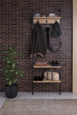 Lade das Bild in den Galerie-Viewer, Elegante Fiona Designer Garderobe: Stilvolle Flur-Organisation, Hochwertige Materialien, Modernes Design