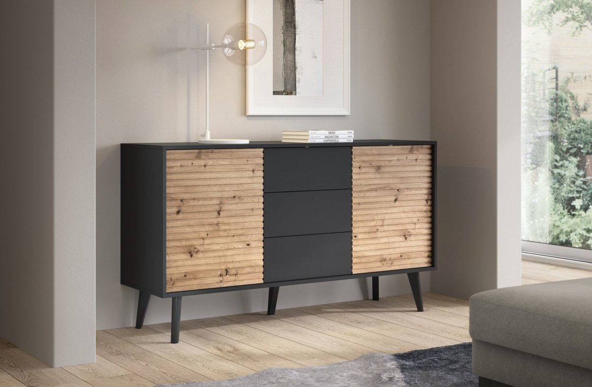 Elegante Designer Kommode Celio: Luxuriöses Schlafzimmer Sideboard mit Viel Stauraum