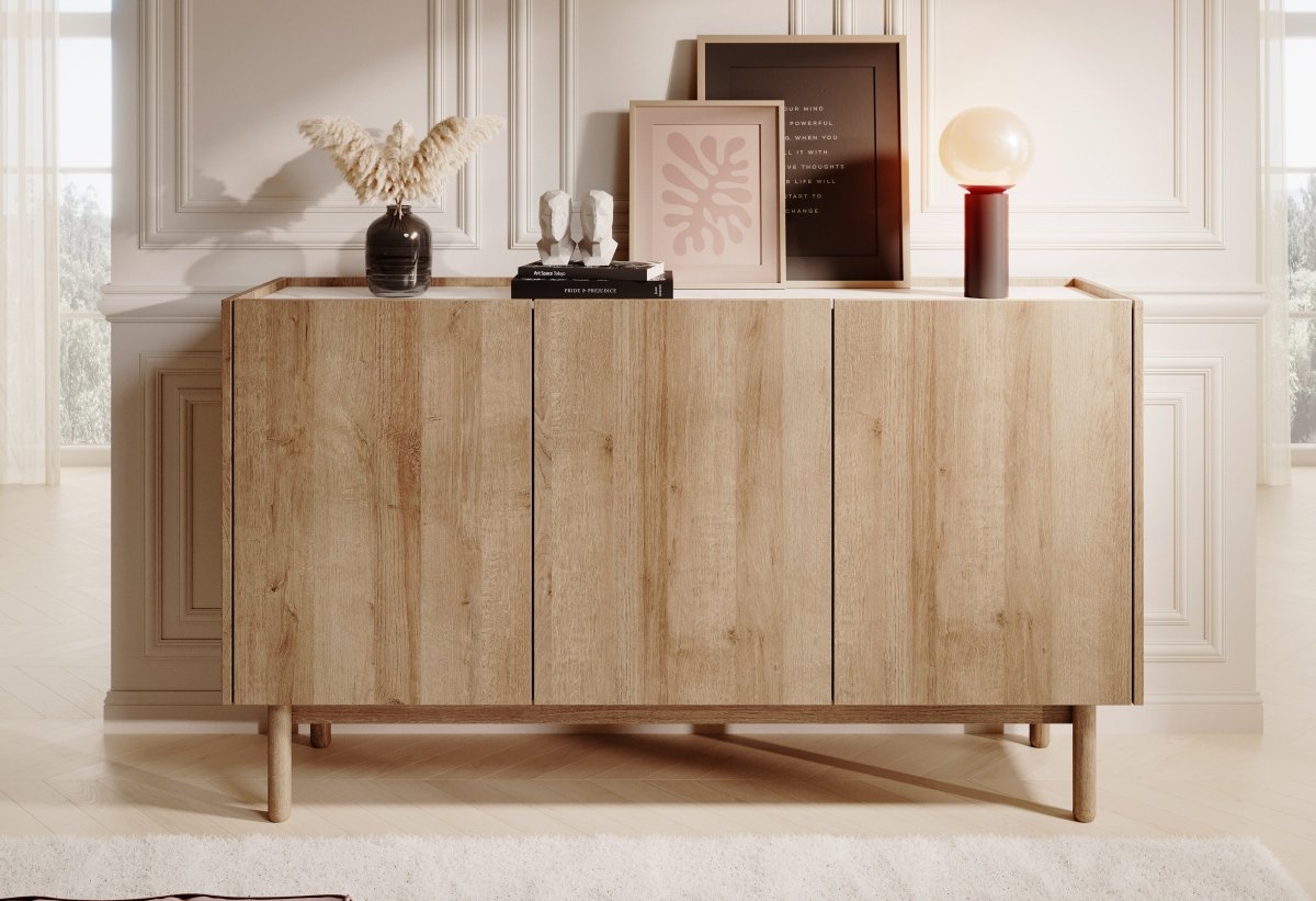 Elegante Designer Kommode Nera II: Stilvolle Aufbewahrung für Ihr Schlafzimmer