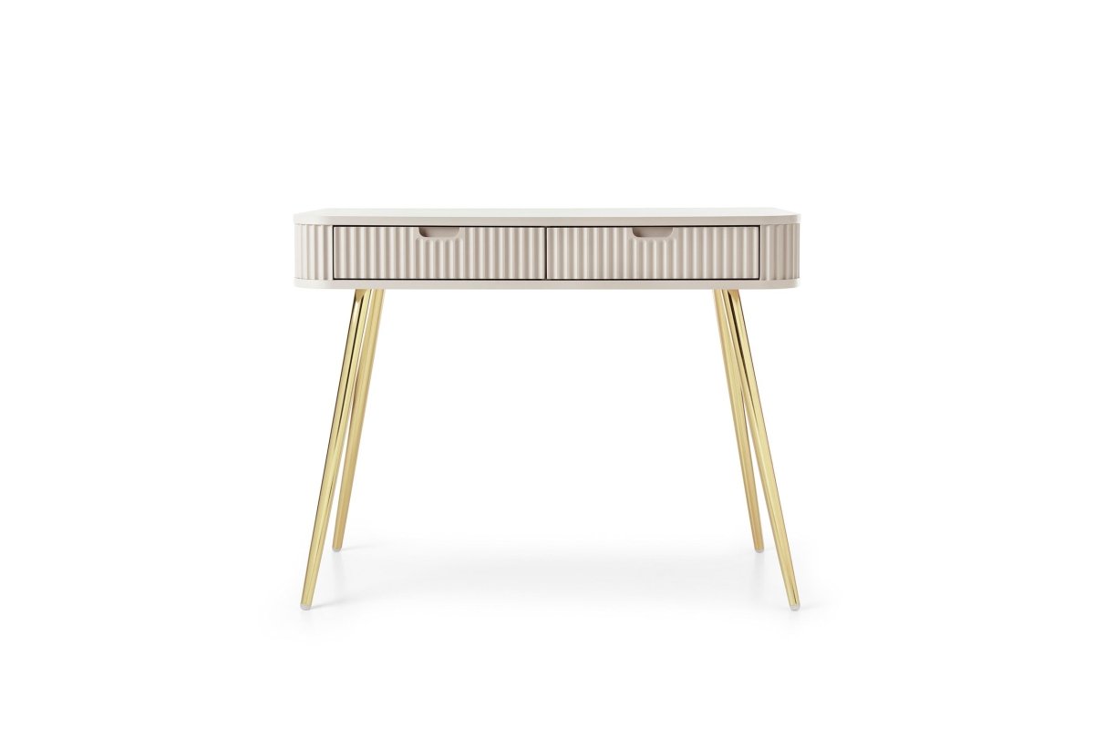 Elegante Zelo III Designer Kommode: Hochglanz, Stauraum, stabile Metallfüße