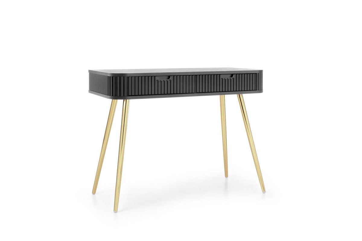 Elegante Zelo III Designer Kommode: Hochglanz, Stauraum, stabile Metallfüße