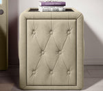 Lade das Bild in den Galerie-Viewer, Designer Nachttisch Josy Samt – Luxuriöser Beistelltisch für Ihr Schlafzimmer