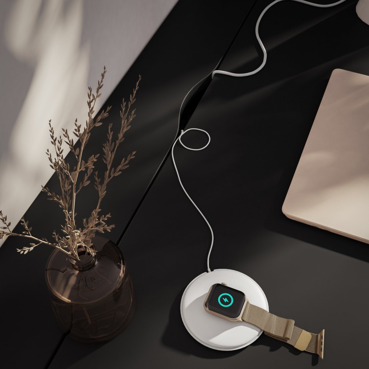 Designer Schreibtisch Nino – Moderner Home-Office Arbeitsplatz, Stilvoll, Funktional