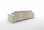 Lade das Bild in den Galerie-Viewer, Cordario Designer Schlafsofa mit Stauraumfunktion, bequeme Eckcouch aus Cordstoff