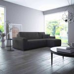 Lade das Bild in den Galerie-Viewer, Cordario Designer Schlafsofa mit Stauraumfunktion, bequeme Eckcouch aus Cordstoff