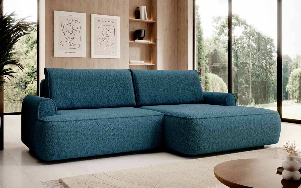 Onelio Designer Schlafsofa mit Integriertem Stauraum – Multifunktionaler Wohnkomfort