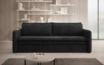 Lade das Bild in den Galerie-Viewer, Tilo Slim Designer Cord Schlafsofa mit Klappfunktion und Integriertem Stauraum