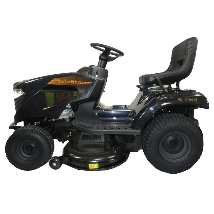 BLACK EDITION® PRO 155/98 SD Rasentraktor Leistungsstark 98cm Stiga Mulchkit