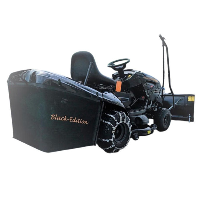 BLACK EDITION® PRO 226/102 Twin H Rasentraktor: STIGA Motor, 102 cm, Schneeschild