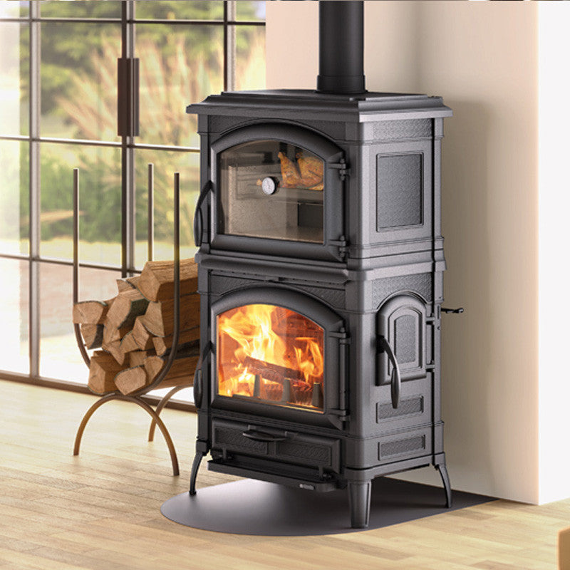 Isotta Forno Evo Holzofen mit Backofen: Effizient Heizen & Kochen 9,7 kW