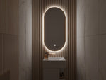 Lade das Bild in den Galerie-Viewer, Eleganter Mina Wandspiegel mit LED-Beleuchtung für stilvolles Ambiente zu Hause