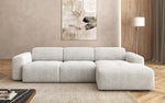 Lade das Bild in den Galerie-Viewer, Luxuriöses L-Sofa Calm Bouclé – Modernes Designer-Ecksofa für Ihr Zuhause
