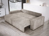 Designer Cord Sofa Velanova: Modernes Schlafsofa mit Klappfunktion für Ihr Wohnzimmer