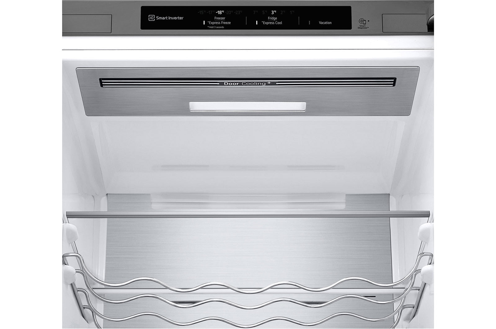 LG Kühl-Gefrierkombination Smart Inverter Kompressor, 381L, A-Energieeffizienz, 203cm Hoch