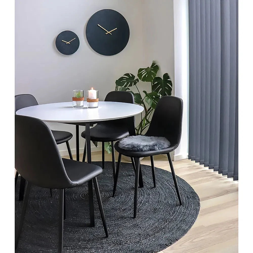 2er Set Designer Stuhl Wien – Eleganter Kunstleder Esszimmerstuhl mit Komfort