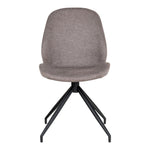 Lade das Bild in den Galerie-Viewer, Elegantes Designer Stuhl Set Lissabon mit Drehfunktion – Grau Stoff
