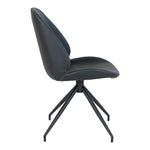 Lade das Bild in den Galerie-Viewer, Luxuriöses 2er Set Designer Esszimmerstuhl Lissabon Kunstleder Drehfunktion Modern Elegant Komfortabel
