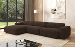 Lade das Bild in den Galerie-Viewer, Exklusives Bouclé L-Sofa Calm Maxi: Modernes Designer Ecksofa mit Komfort
