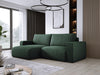Modernes L-Form Cord Ecksofa Carl mit Schlaffunktion und integriertem Bettkasten