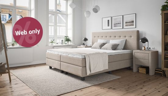 Premium Boxspringbett für gesunden Schlaf – Ergonomisch, Langlebig, Gemütlich