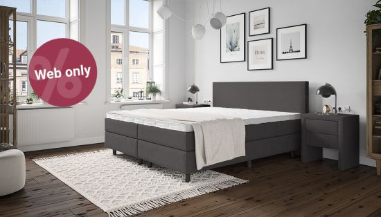 Premium Boxspringbett für gesunden Schlaf – Ergonomisch, Langlebig, Gemütlich