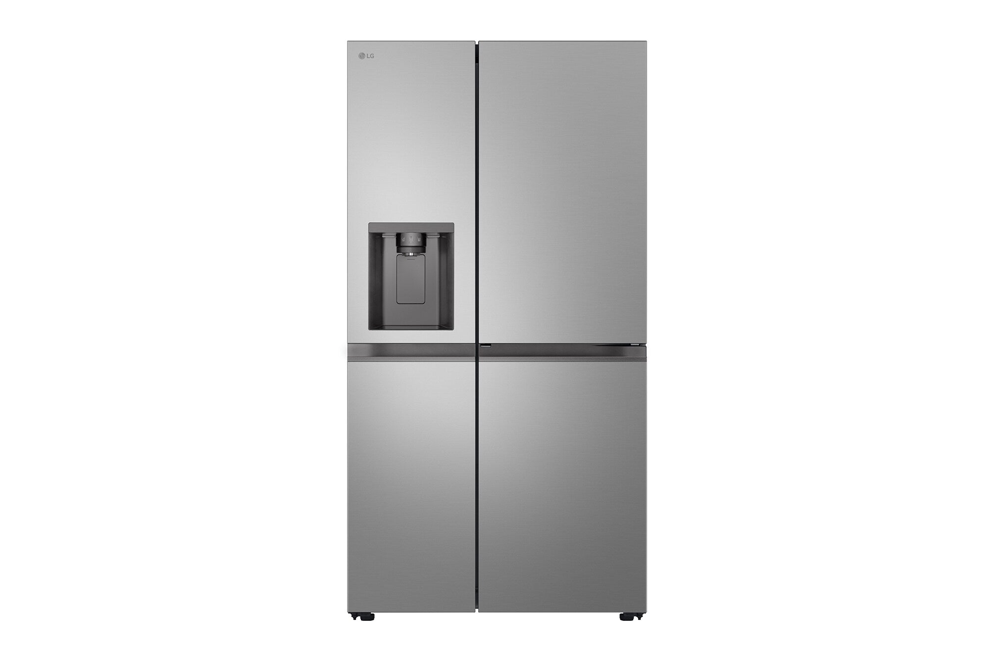 LG GSLC41EPPE Side-by-Side Kühlschrank Schwarz – 641L, Eis-/Wasser-Spender