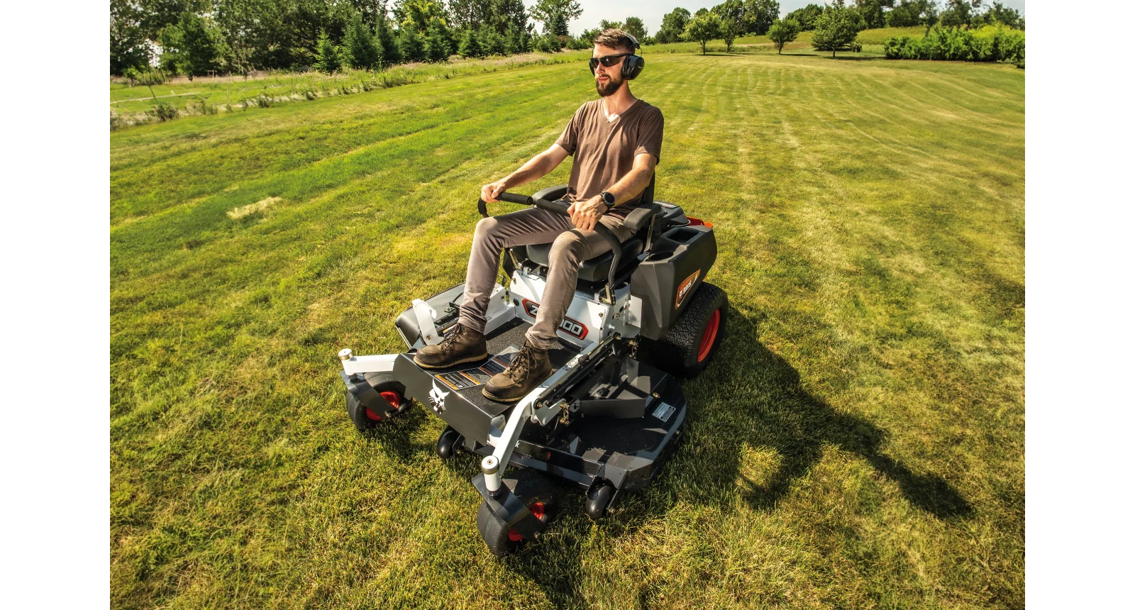 Bobcat ZT3000 Nullwendekreis-Rasenmäher: Leistungsstarker Präzisionsschnitt, Robustes Design, Komfort