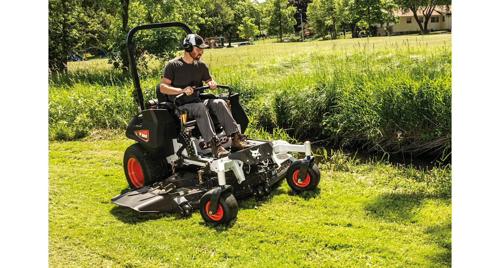 Bobcat ZT6000 Professioneller Nullwendekreis-Rasenmäher mit Kawasaki Motor, Hoher Komfort