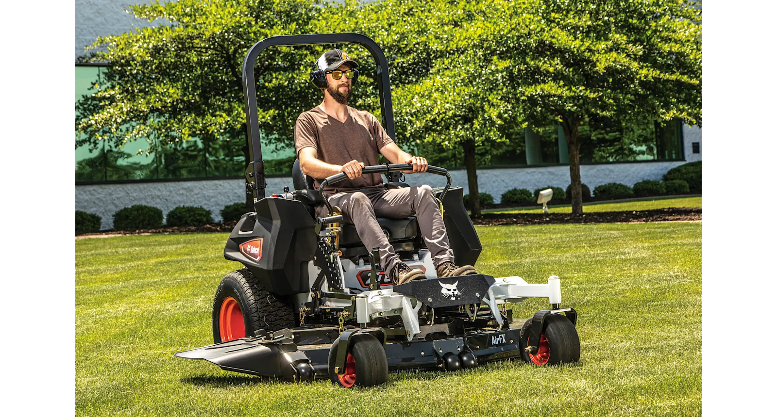 Bobcat ZT6000 Professioneller Nullwendekreis-Rasenmäher mit Kawasaki Motor, Hoher Komfort