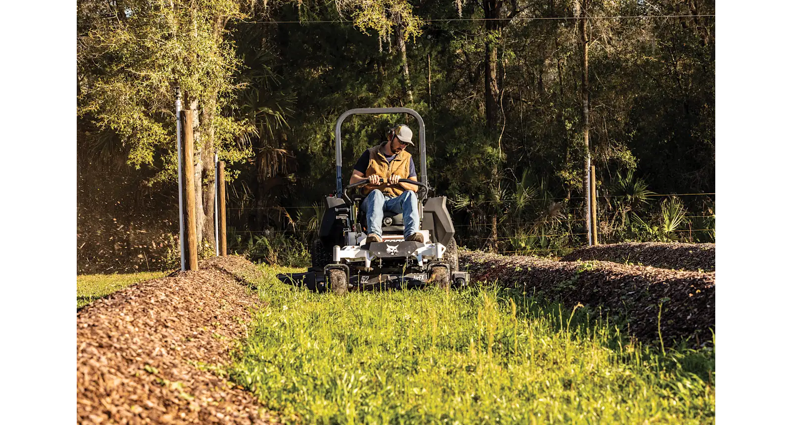 Bobcat ZT6000 Professioneller Nullwendekreis-Rasenmäher mit Kawasaki Motor, Hoher Komfort