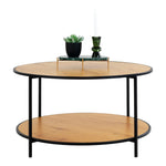 Lade das Bild in den Galerie-Viewer, Eleganter Designer Couchtisch Nala mit Glasplatte – Modernes Wohnzimmer Highlight
