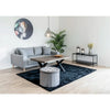 Elegantes Designer Lowboard Quarto mit stabilem Metallgestell für modernes Wohnzimmer
