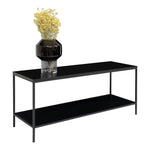 Lade das Bild in den Galerie-Viewer, Elegantes Designer Lowboard Quarto mit stabilem Metallgestell für modernes Wohnzimmer
