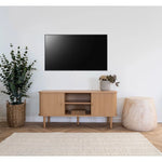 Lade das Bild in den Galerie-Viewer, Designer Lowboard Kopenhagen Modernes TV-Möbel für stilvolles Wohnzimmer
