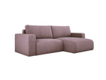 Lade das Bild in den Galerie-Viewer, Modernes L-Form Cord Ecksofa Carl mit Schlaffunktion und integriertem Bettkasten
