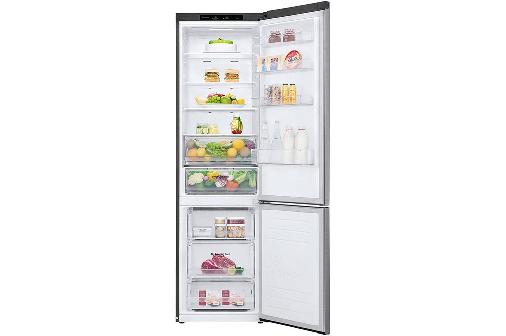LG Kühl-Gefrierkombination Smart Inverter Compressor®, 384L, EEK C, 203cm hoch