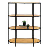 Modernes Designer Regal Quarto mit Metallgestell – Stilvolle Aufbewahrung für Zuhause