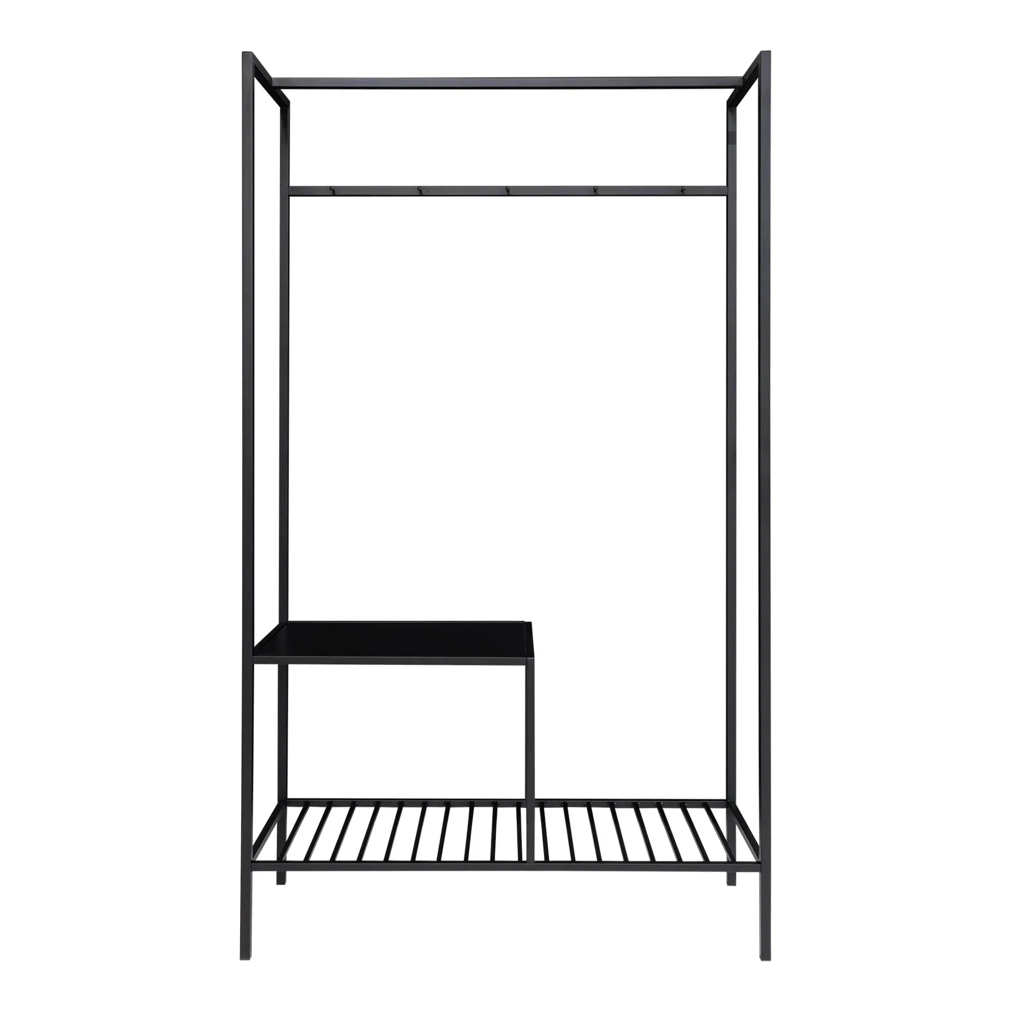 Modernes Designer Metallgestell Garderobe Quarto – Stilvolles Flurregal mit Ablagemöglichkeiten