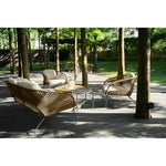 Lade das Bild in den Galerie-Viewer, Luxuriöses Garten Lounge Set Veleno - Aluminiumrahmen, wetterfest, modern, komfortabel
