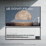 Lade das Bild in den Galerie-Viewer, LG SIGNATURE OLED T 77 Zoll Transparenter 4K OLED TV mit Zero Connect Box
