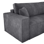 Lade das Bild in den Galerie-Viewer, Luxuriöses Velanova Cord Ecksofa mit Schlaffunktion und praktischem Stauraum
