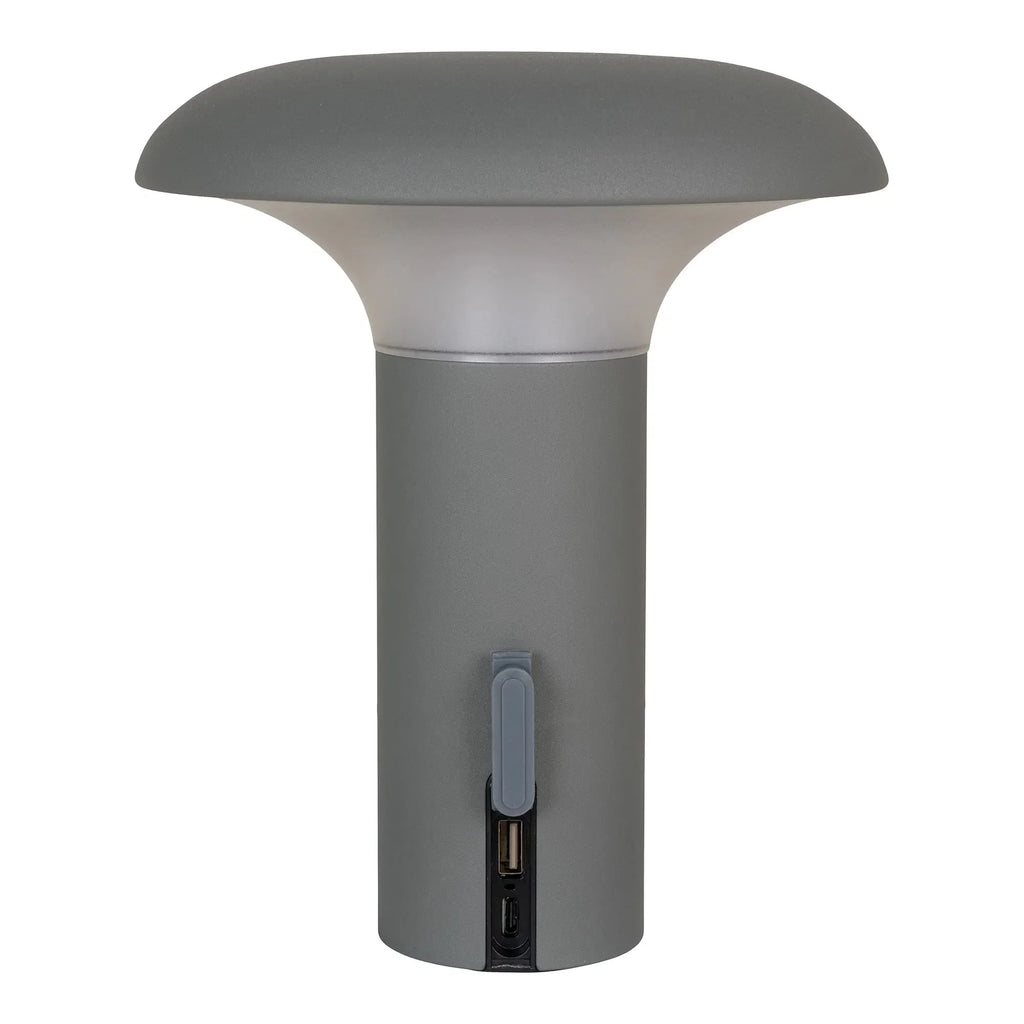 Wiederaufladbare LED Tischlampe Sienna: Stilvolles Akzentlicht für Innen & Außen