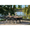 4er Set Stapelbarer Gartenstuhl Verona Schwarz für Outdoor & Balkon