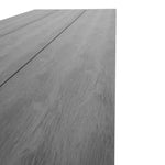 Lade das Bild in den Galerie-Viewer, Robuster Garten Esstisch Emilio, 210x100cm, Nonwood &amp; Aluminium, Modern, Wetterfest, Schwarz/Grau

